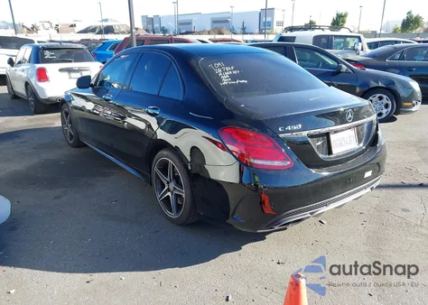 2016 Mercedes-Benz C 450 Amg 4Matic z USA, uszkodzony, nr VIN 55SWF6EB0GU112880
